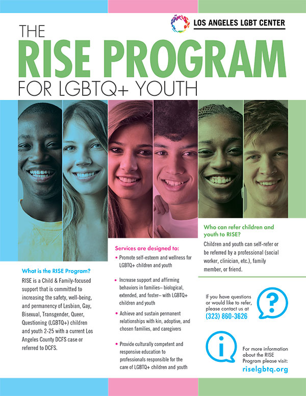 Flyer for Providers and Caregivers: The RISE Program